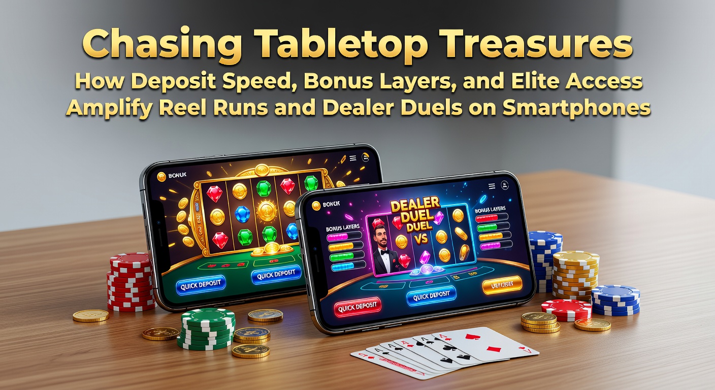 Smartphone screen displaying a live dealer blackjack table with fast deposit notifications and VIP bonus overlays, capturing the thrill of mobile table gaming action