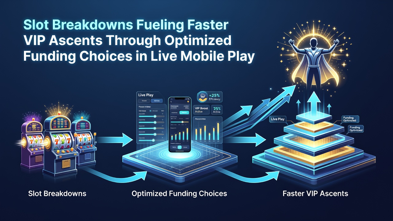 Live mobile casino interface displaying VIP tier progress alongside real-time slot statistics and payment selections