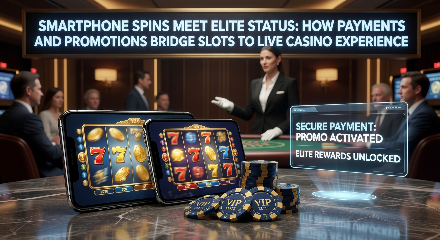 VIP player dashboard on smartphone showing progression from slots to live dealer tables with status badges and linked promotions
